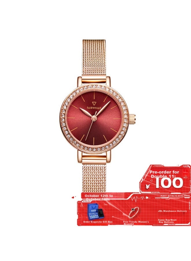 Mark Fairwhale Women's Student Watch, Small Dial Waterproof Wrisch, National Watch Birthday Gift For Girlfriend 3280 - Image 1