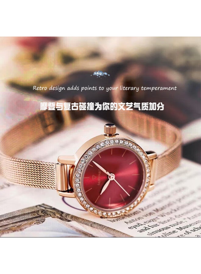 Mark Fairwhale Women's Student Watch, Small Dial Waterproof Wrisch, National Watch Birthday Gift For Girlfriend 3280 - Image 2