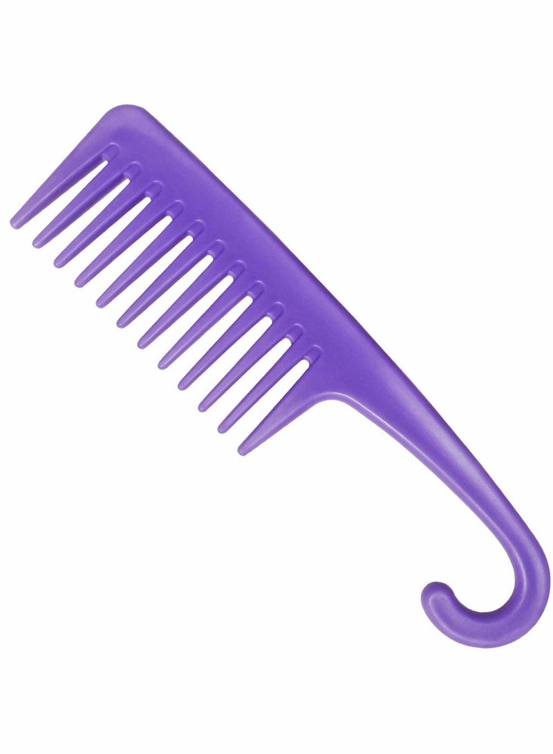 NIBEMINENT Wide Tooth Comb Detangling Hair Brush, Premium Care Handgrip, Apply to For Curly, Wet, Dry, Thick Etc - Image 1