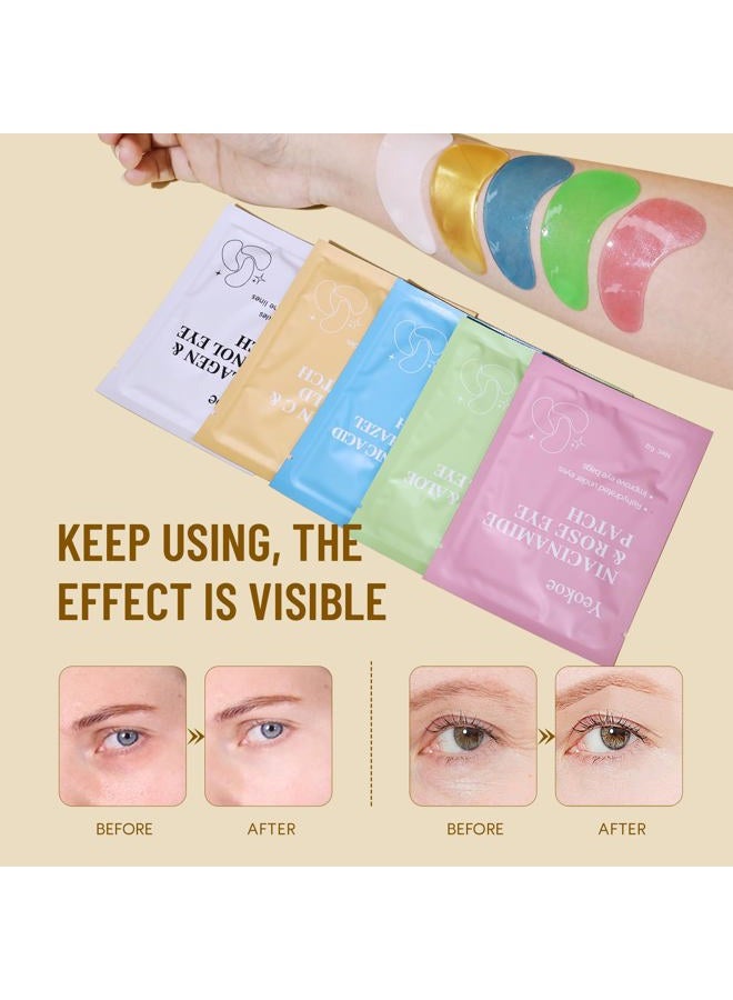 Yeokoe 1.Diverse Formulas, Specific Solutions Our eye masks come in five different formulas (Collagen & Retinol Eye Patches + Vitamin C & Gold Eye Patches - Image 4