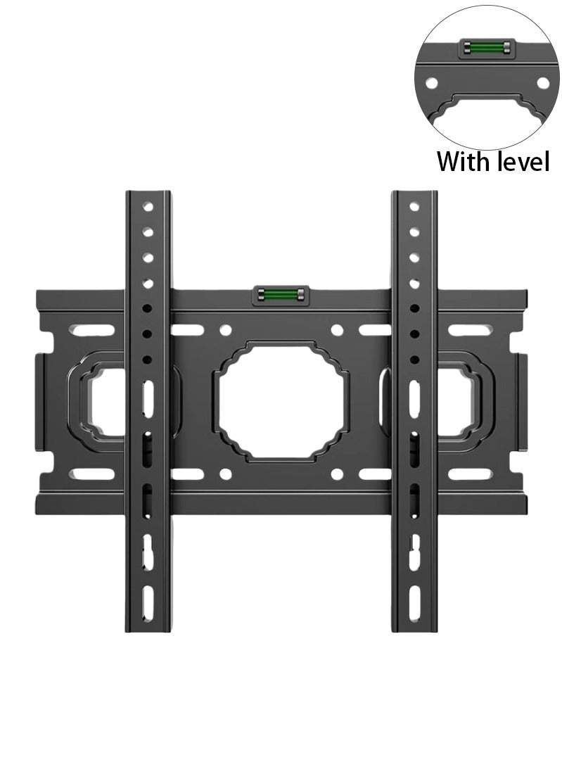 بوليفياز حامل تلفزيون حائطي مزود بميزان، مناسب لأحجام 32-70 بوصة، يحمل حتى 70 كغم، متوافق مع معايير فيسا حتى 400*400 ملم، مثالي للغرف والمعارض والصالات - Image 1