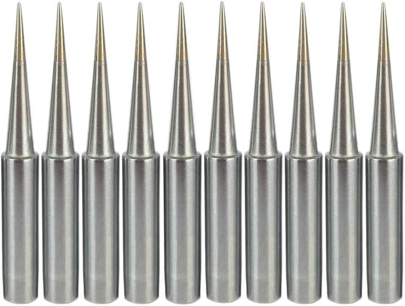 10X 900M-T Soldering iron tips For HAKKO 936,937,907 Atten, Quick, Aoyue, Yihua,Vastar,Sywon,Tabiger,SOAIY and X-Tronic soldering station (10 PCS 900M-T-LB)
