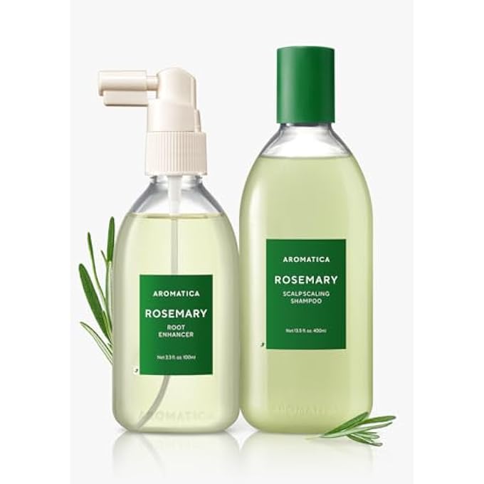 AROMATICA Rosemary Enhancer + Rosemary Shampoo