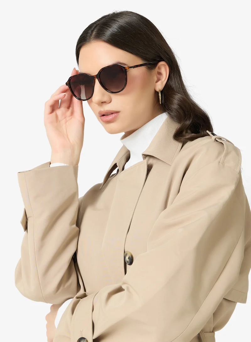 ELLA Brown Classic Polarized Aviators for Women | Best Price UAE