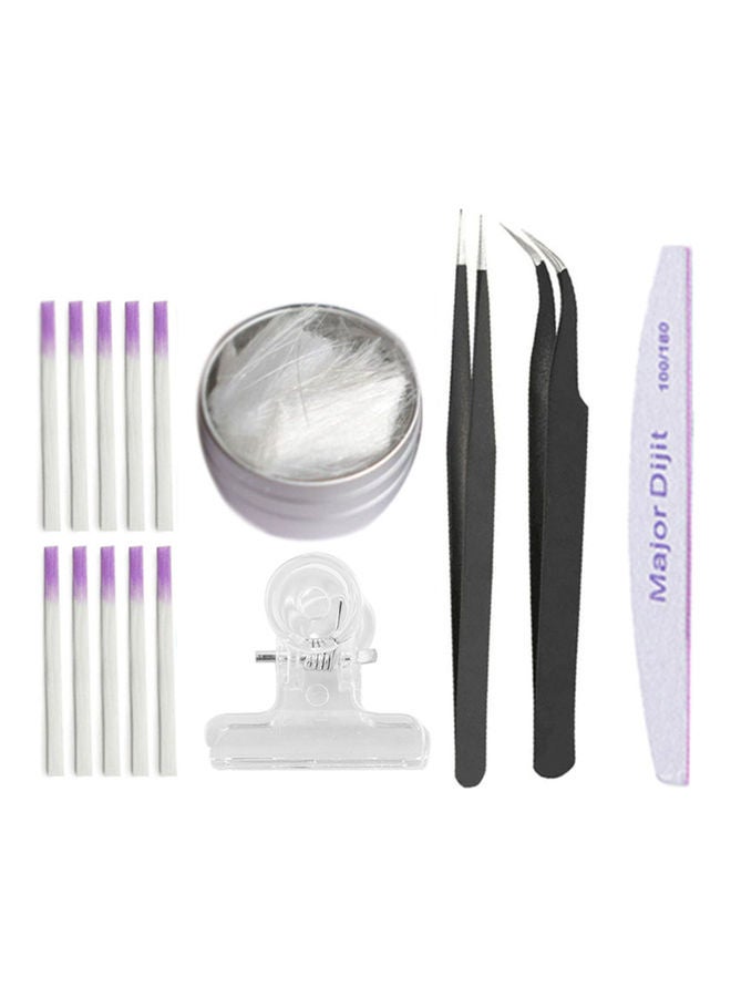 NIBEMINENT Fiber Glass Acrylic Extension Nails Gel Kit Multicolour - Image 1