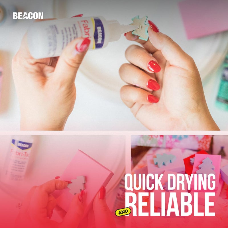 Beacon Fabri-Tac Permanent Adhesive, 2-Ounce - Image 4