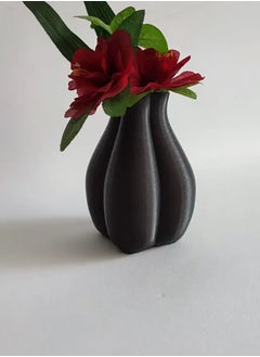 3D Brothers Nature-Inspired Clover Vase with a Four-Leaf Design and Artistic Flair  - Image 3
