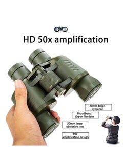 SHOPI 50x50 High Magnification Long Range Zoom Telescope Hunting Binoculars HD Professional Zoom Telescope Focuser Binoculars Kids  - Image 1