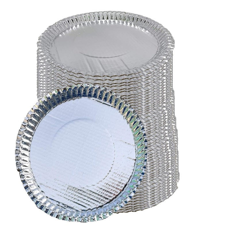 RED WIND 100 Biodegradable_Eco Friendly_12 Inch Paper Dinner Plates_Pack of 200_Natural Paper Plates_RW34 - Image 1