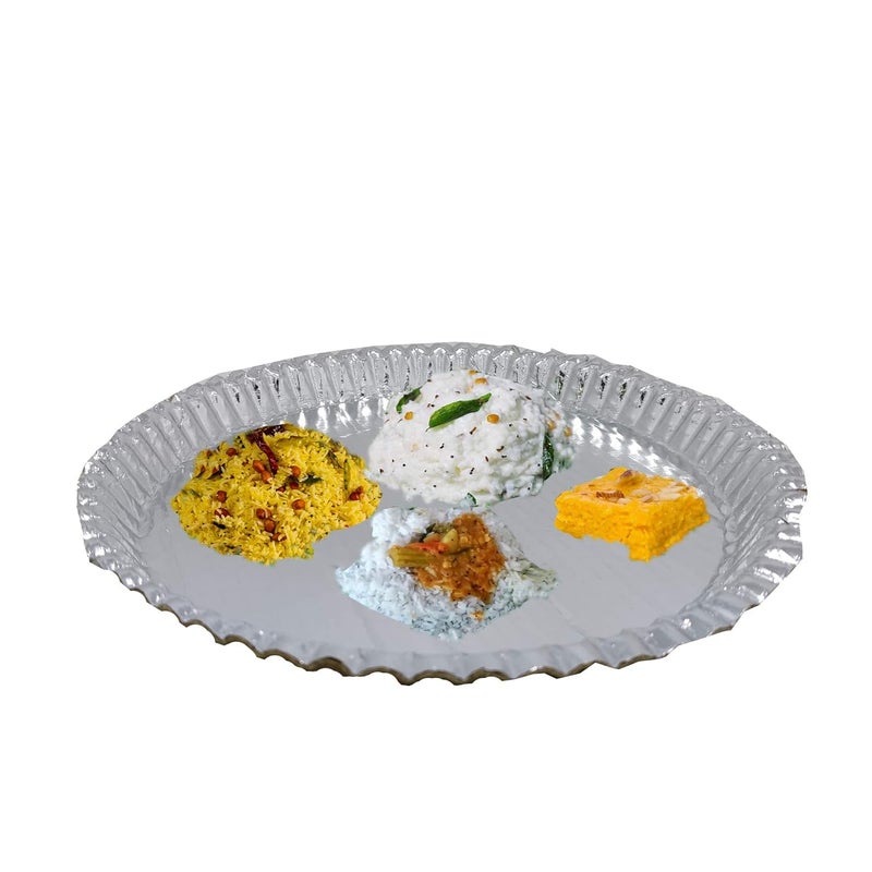 RED WIND 100 Biodegradable_Eco Friendly_12 Inch Paper Dinner Plates_Pack of 200_Natural Paper Plates_RW34 - Image 4