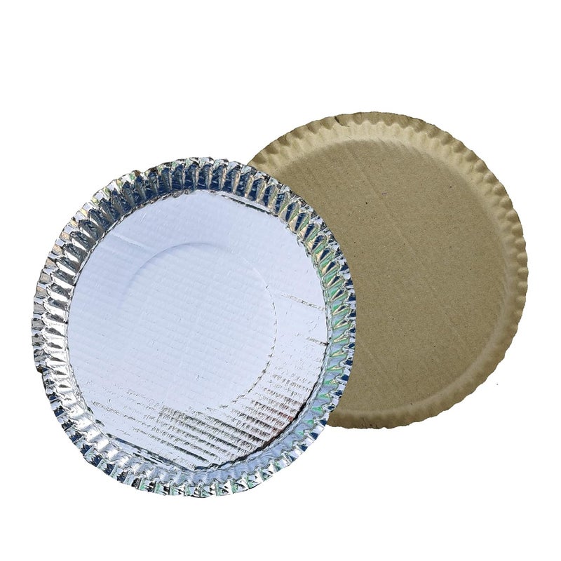 RED WIND 100 Biodegradable_Eco Friendly_12 Inch Paper Dinner Plates_Pack of 200_Natural Paper Plates_RW34 - Image 3