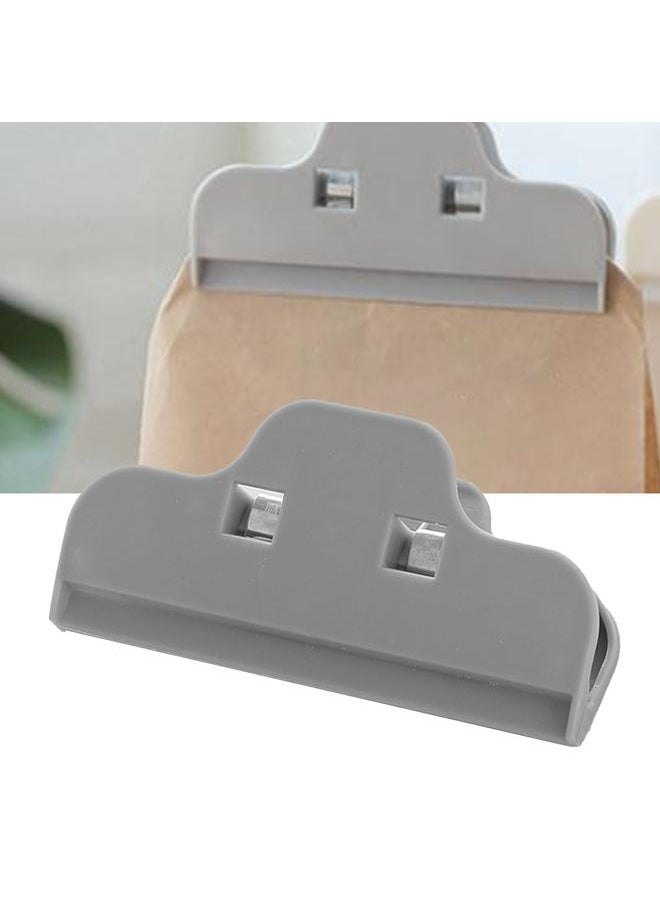 Thoraya Snack Bag Clip Food Freshness Clip ABS Plastic Multifunctional Package Chip Sealing Tool for Home Kitchen Gray  - Image 5