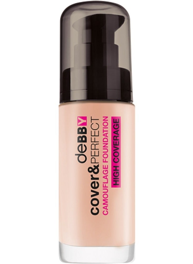 DEBBY COVER&PERFECT FLUID FDT  N. 01 NUDE ROSE