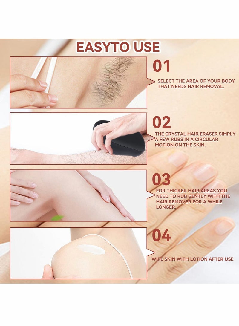 NIBEMINENT New Bleame Crystal Hair Eraser, Magic Removal, Painless Removal Tool for Men & Women - Image 3