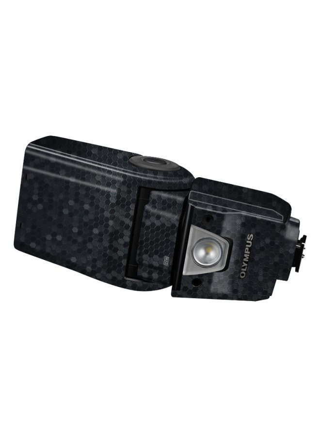 Loquat Walking Donkey Suitable For Olympus FL-900R Flash Sticker Skin Color Change Film Protection Film Sticker Film-Color:Nordic Triangle White - Image 2