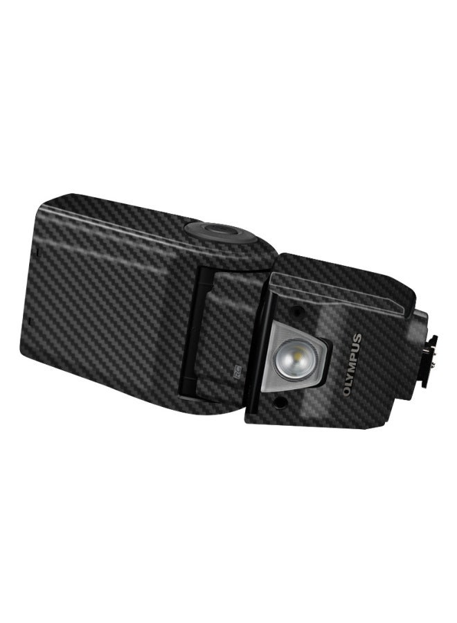 Loquat Walking Donkey Suitable For Olympus FL-900R Flash Sticker Skin Color Change Film Protection Film Sticker Film-Color:Nordic Triangle White - Image 4