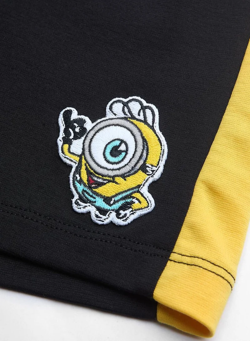Giordano  Kids' Minions Relaxed Interlock Shorts  | Best Price UAE