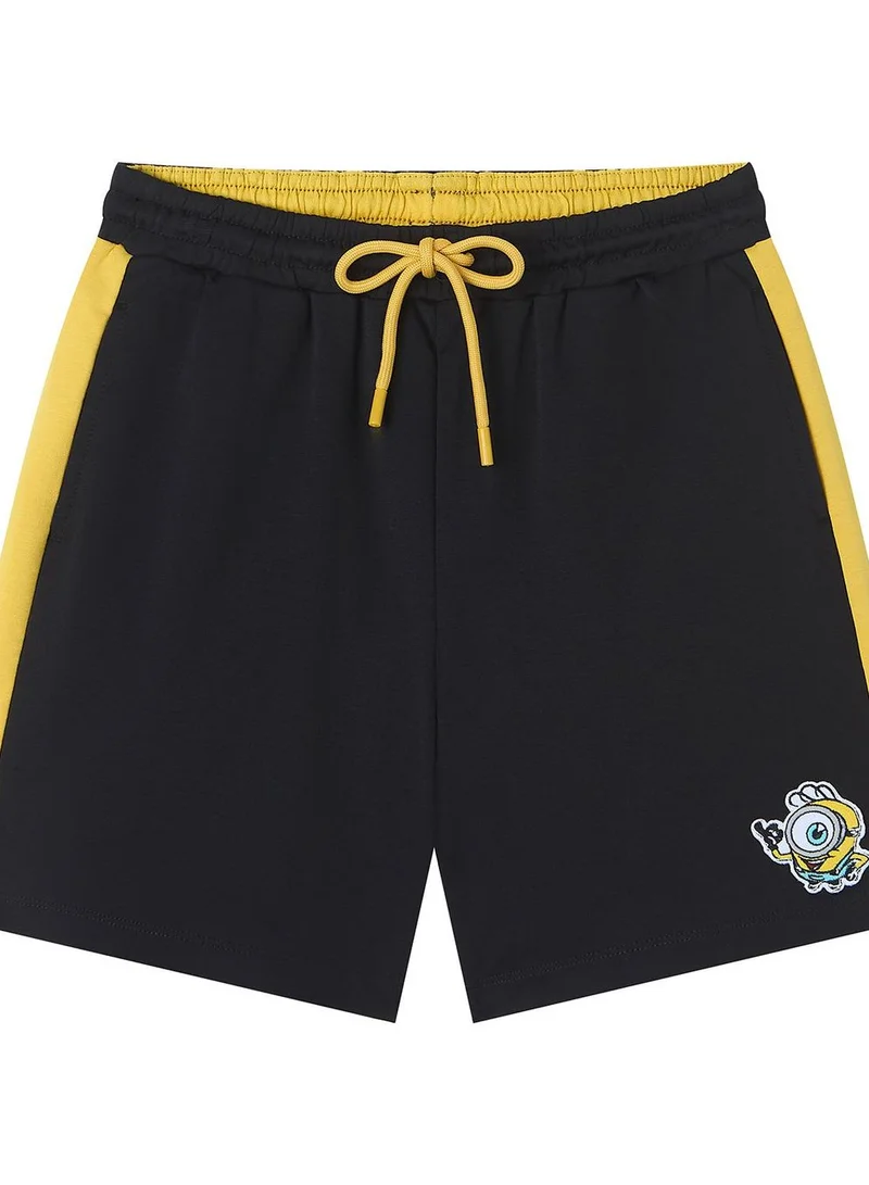 Kids' Minions Relaxed Interlock Shorts