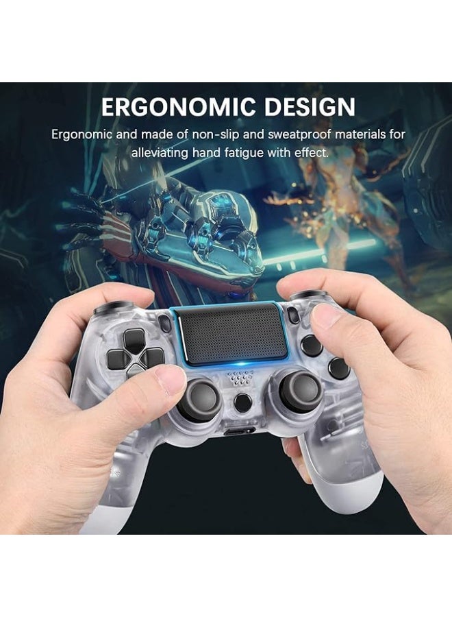 Wireless Game Controller - Dual Vibration & Audio Jack Gamepad - Comfortable & Responsive Design for Daily Gaming Use - Image 2