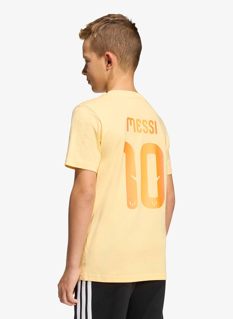 Adidas Youth Messi N&N Graphic T-Shirt - Image 2