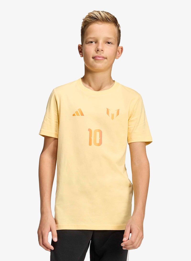 Adidas Youth Messi N&N Graphic T-Shirt - Image 1