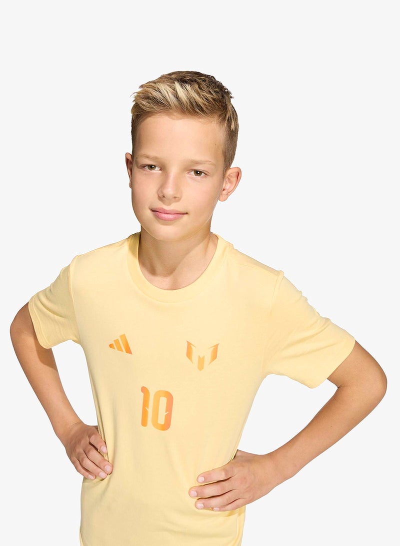 Adidas Youth Messi N&N Graphic T-Shirt - Image 3