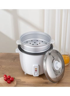 Generic Rice cooker 4 Liter, with Lid & Non-Stick Aluminum Basket, Cooking Pot Cook & Serve One Switch Function for Cook & Warm Millet Rice Grain Steamer  - Image 4