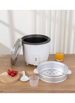 Generic Rice cooker 4 Liter, with Lid & Non-Stick Aluminum Basket, Cooking Pot Cook & Serve One Switch Function for Cook & Warm Millet Rice Grain Steamer  - Image 3