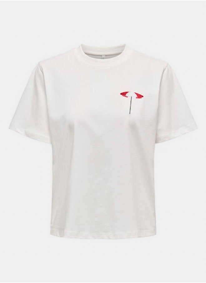 ONLY - Onllivine S/S Stripe Tee Cs Jrs - Image 1