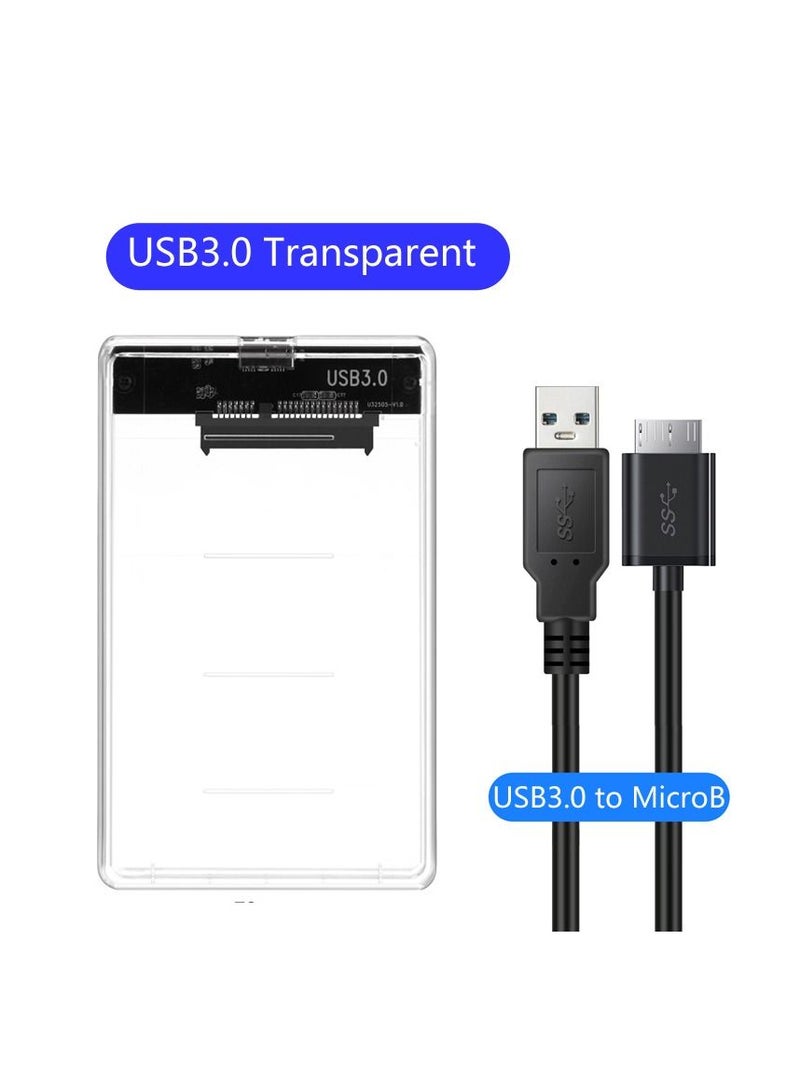 AROAQ Portable C Type Hard Disk Drive External HDD Enclosure Case Tool 5 Gbps Support - Image 1