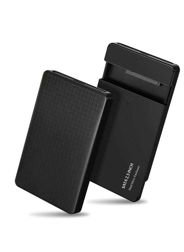 AROAQ Portable C Type Hard Disk Drive External HDD Enclosure Case Tool 5 Gbps Support - Image 2