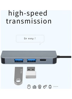 نيبمينينت موزع USB‏ 4 في 1 رمادي  - Image 4