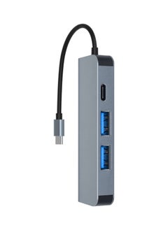 نيبمينينت موزع USB‏ 4 في 1 رمادي  - Image 3