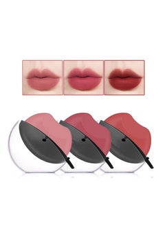 3 Colors Matte Lipstick Set Lazy Lipstick Waterproof Long Lasting High Pigmented Lip Gloss Nonstick Cup Velvet Lip Stick Stain Lip Makeup For Women Girls（Set A） - pzsku/Z50A83E67C7169097416FZ/45/_/1695646024/cf06edcf-20aa-406c-914d-42e1667358d1