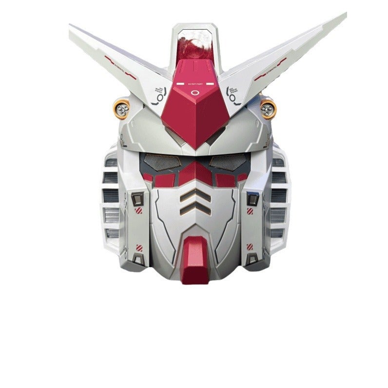 Gundam Helmet Cosplay Mask Light-up Resin - Image 1