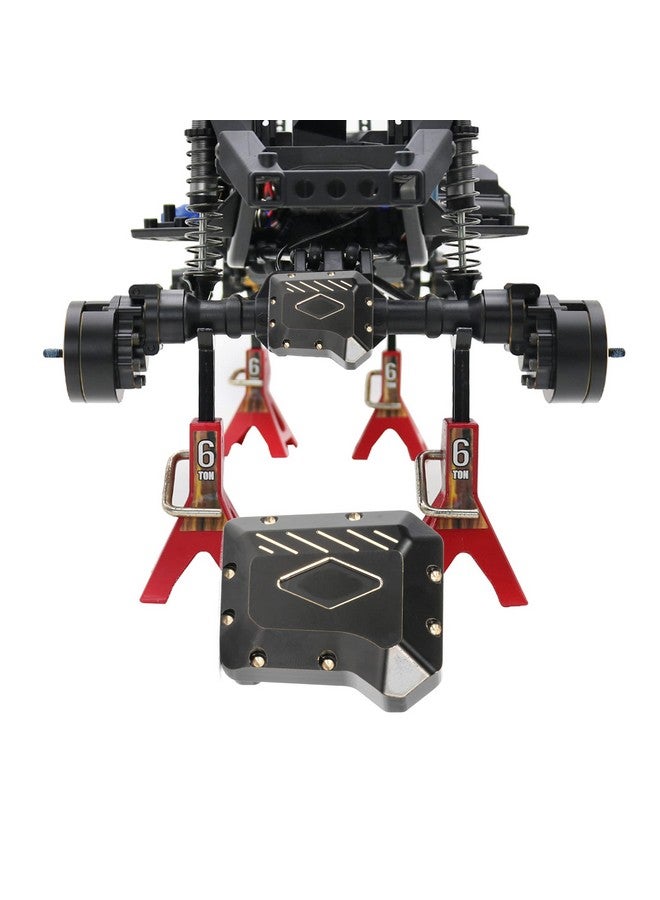 AMK Brass Diff Cover 2Pcs Front And Rear Trx4 Portal Axle Housing For 1/10 Rc Crawler Trx6 Upgrade Parts - Image 2