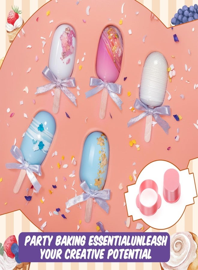 Yiyiring Cakesicle Cutter, Cake Pop Mold, Cake Pop Cutter and Pusher Press, Baking Tools for Home Birthday Parties Wedding Desserts - Image 5