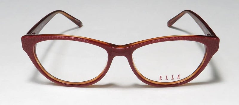 Elle Women's Eyeglasses EL13415 EL/13415 RE Red Full Rim Optical Frame 53mm - Image 3