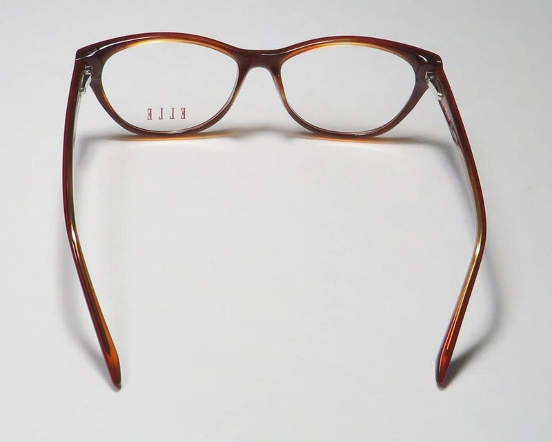 Elle Women's Eyeglasses EL13415 EL/13415 RE Red Full Rim Optical Frame 53mm - Image 5
