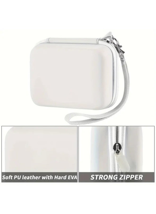 Generic CCD Camera Bag For Sony/Canon/Nikon Digital Camera Storage Bag EVA Hard Case Storage Carrying Case-Color:White Storage Box  - Image 3