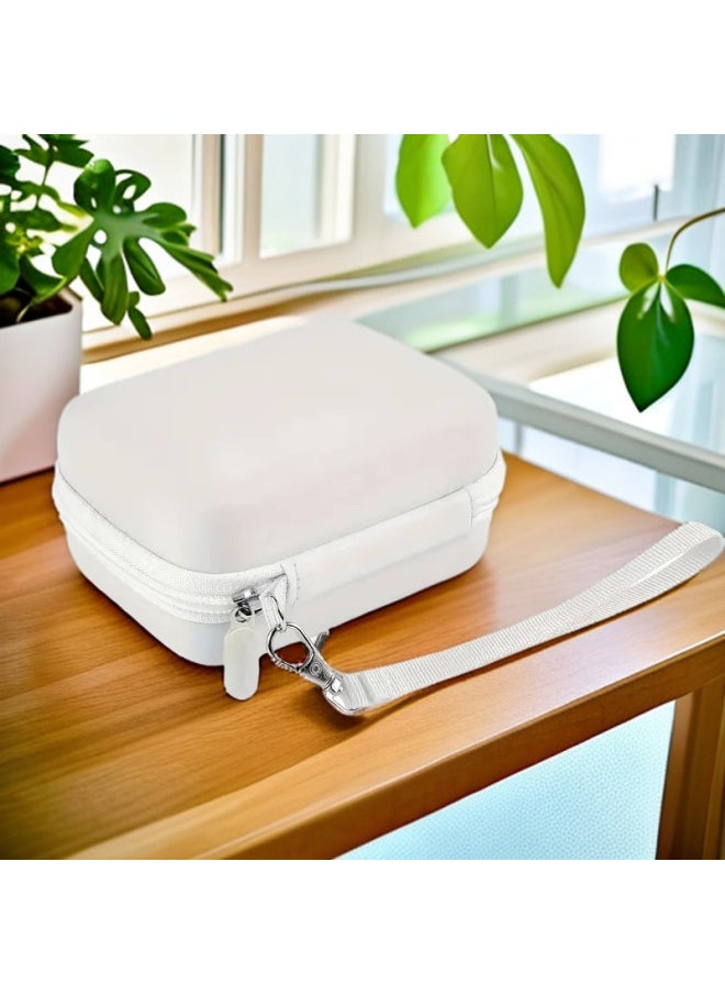 Generic CCD Camera Bag For Sony/Canon/Nikon Digital Camera Storage Bag EVA Hard Case Storage Carrying Case-Color:White Storage Box  - Image 5