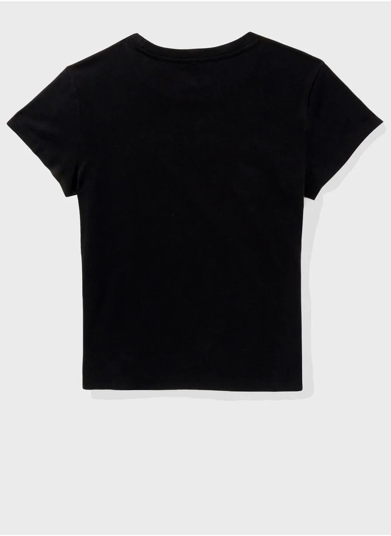 امريكان ايجل Graphic Crew Neck T-Shirt