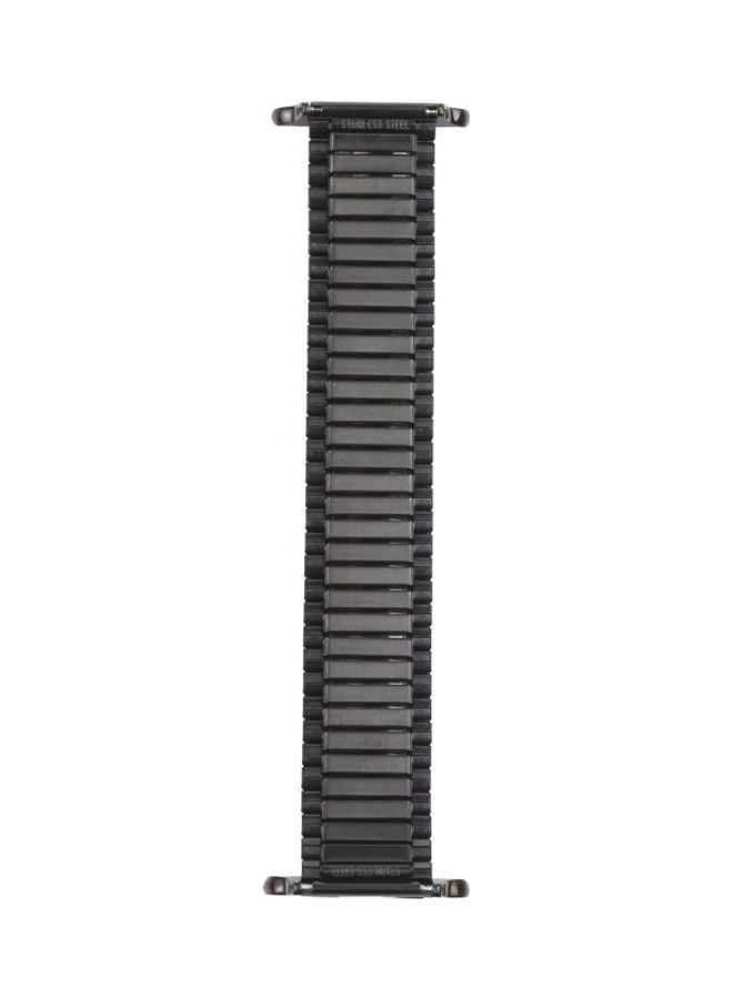 NIBEMINENT Aluminum Alloy Steel Replacement Watchband For Apple Watch Series 7/6/SE/5/4/3/2/1 45/44/42mm Black  - Image 2