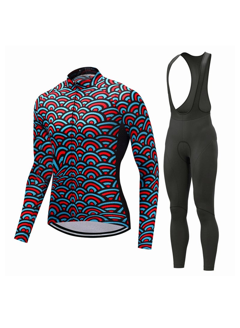 KUYING Outdoor Mountain Bike Road Bike Riding Suit Set 