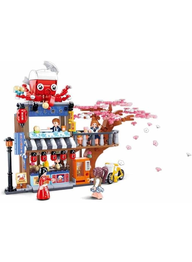 Sluban Girl Building Toy Building Blocks Toy Restaurant Building Blocks - 548 Pieces, M38-B1019 - Image 3