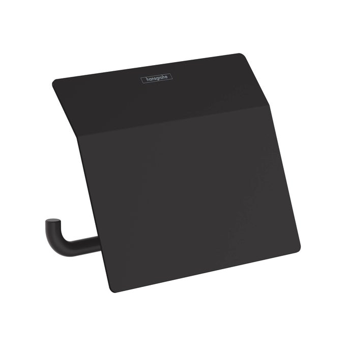 ADDSTORIS 6INCH ROLL HOLDER WITH COVER IN MATTE BLACK 41753670