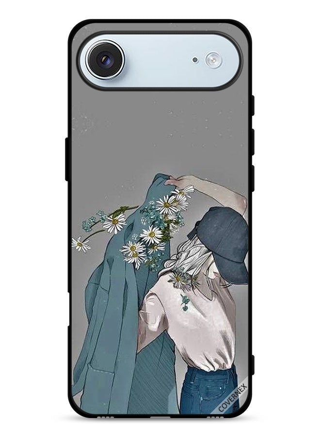 Covernex Apple iPhone Air Protective Case Cover Cap Girl Wearing Coat Art - Image 1