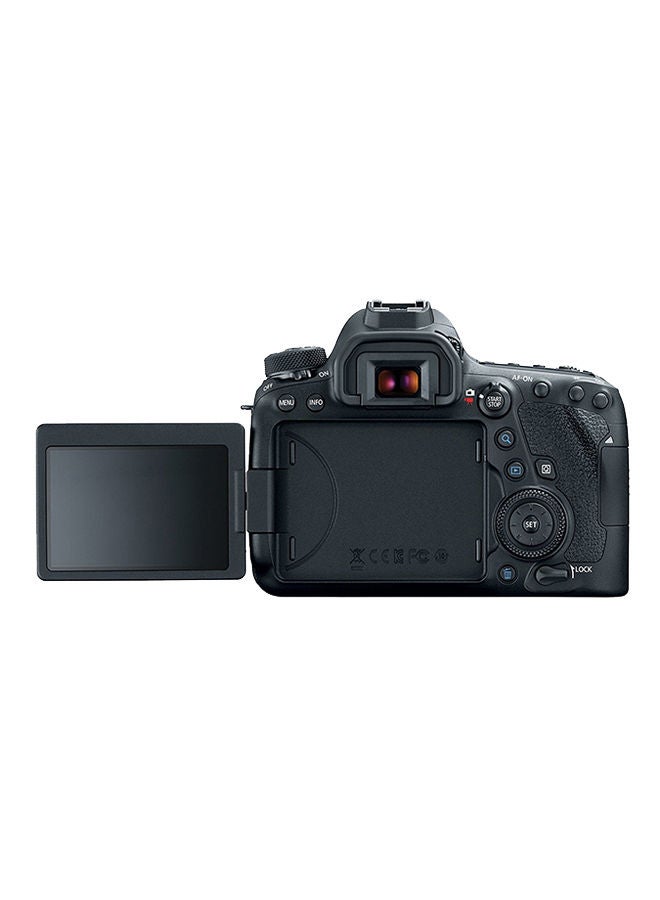 كانون كاميرا ‏EOS ‏DSLR 6D مارك II بعدسة بتكبير كهربائي بتقنية المحرك الخطوي وتقنية تثبيت الصور (IS) مع فتحة العدسة f/3.5-5.6 ببعد بؤري يتراوح من 24-105 مم، كاملة الإطار مع خاصية الواي فاي وتقنية NFC والبلوتوث ونظام تحديد المواقع وشاشة LCD تعمل باللمس متغيرة الزوايا ومناسبة للصور الشخصية والمناظر الطبيعية والسفر - Image 5