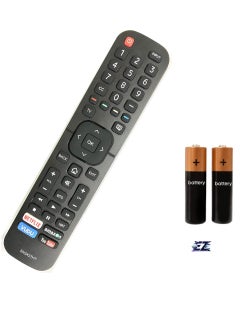 Universal Remote for Hisense Smart TV – EN2A27HT Remote Compatible with All Hisense 4K LED HD UHD Smart TVs, Featuring Netflix, YouTube, VUDU Buttons
