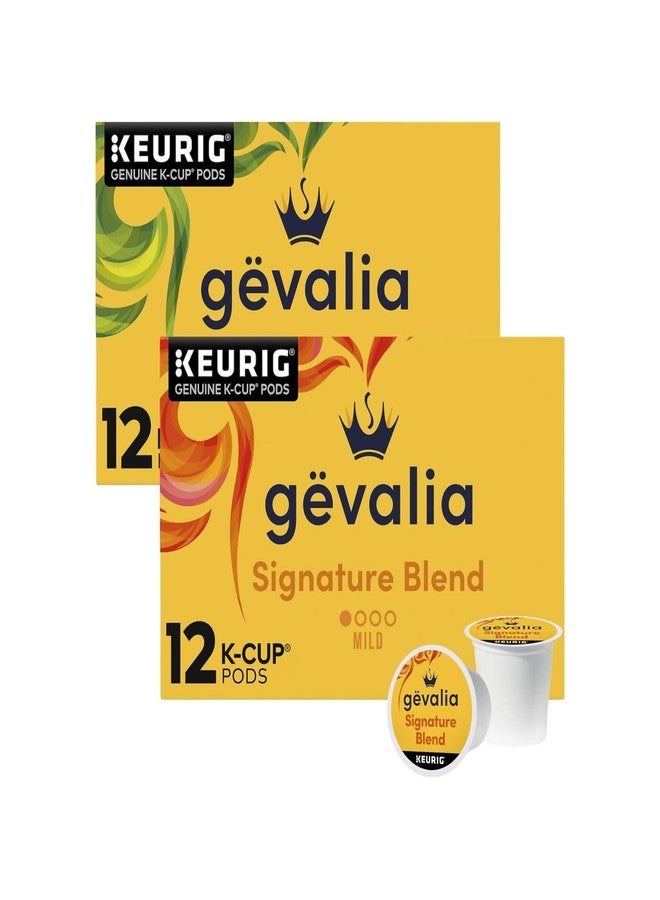 GEVALIA كبسولات قهوة جيفاليا سيجنتشر بلند وكبسولات قهوة كولومبيا (عبوة متنوعة) - Image 1